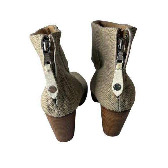Rag & Bone Newbury Canvas Ankle Boot Camel Size 9 - Picture 5 of 7